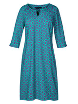 Freizeitkleid Lucilla, Grün/Lila