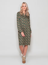 Kleid Josi, Original Blätter Print