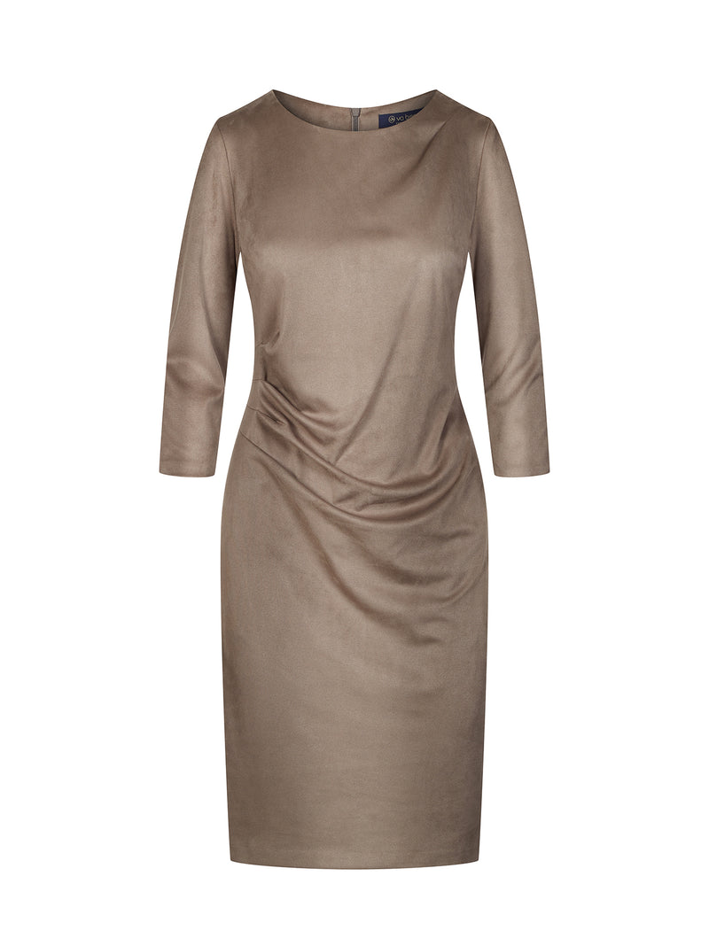 Kleid Charlotte, Taupe