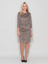 Kleid Charlotte, Taupe