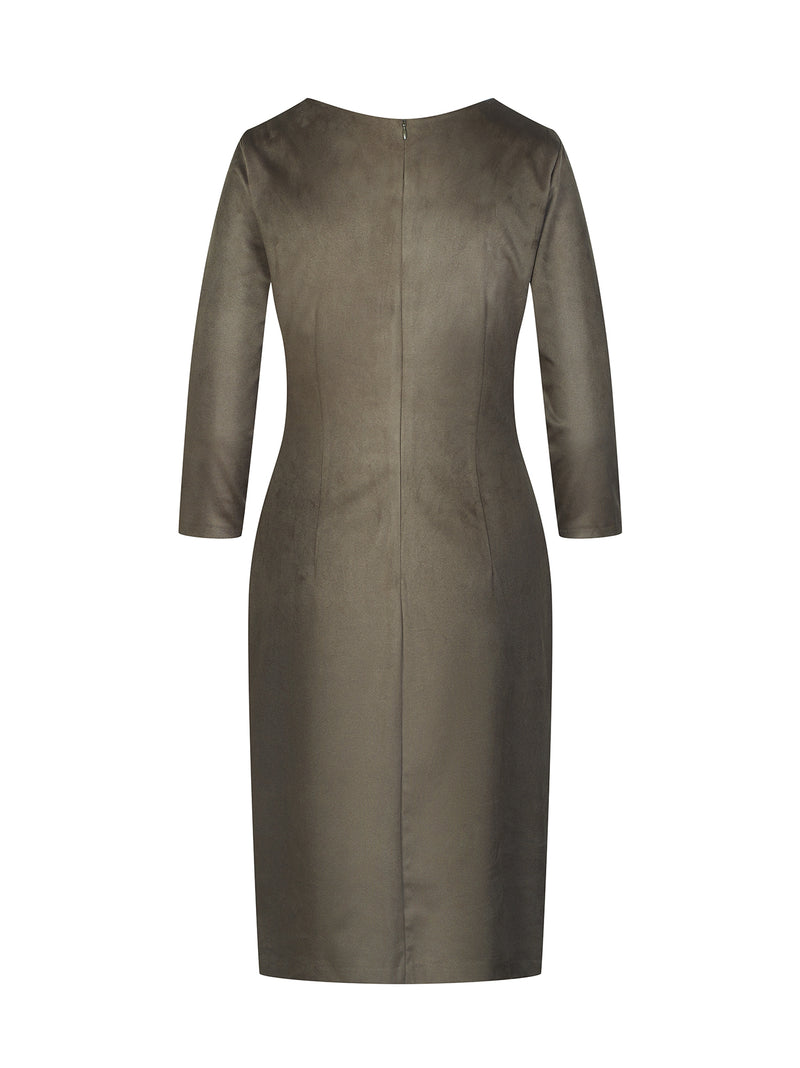 Kleid Charlotte, Oliv