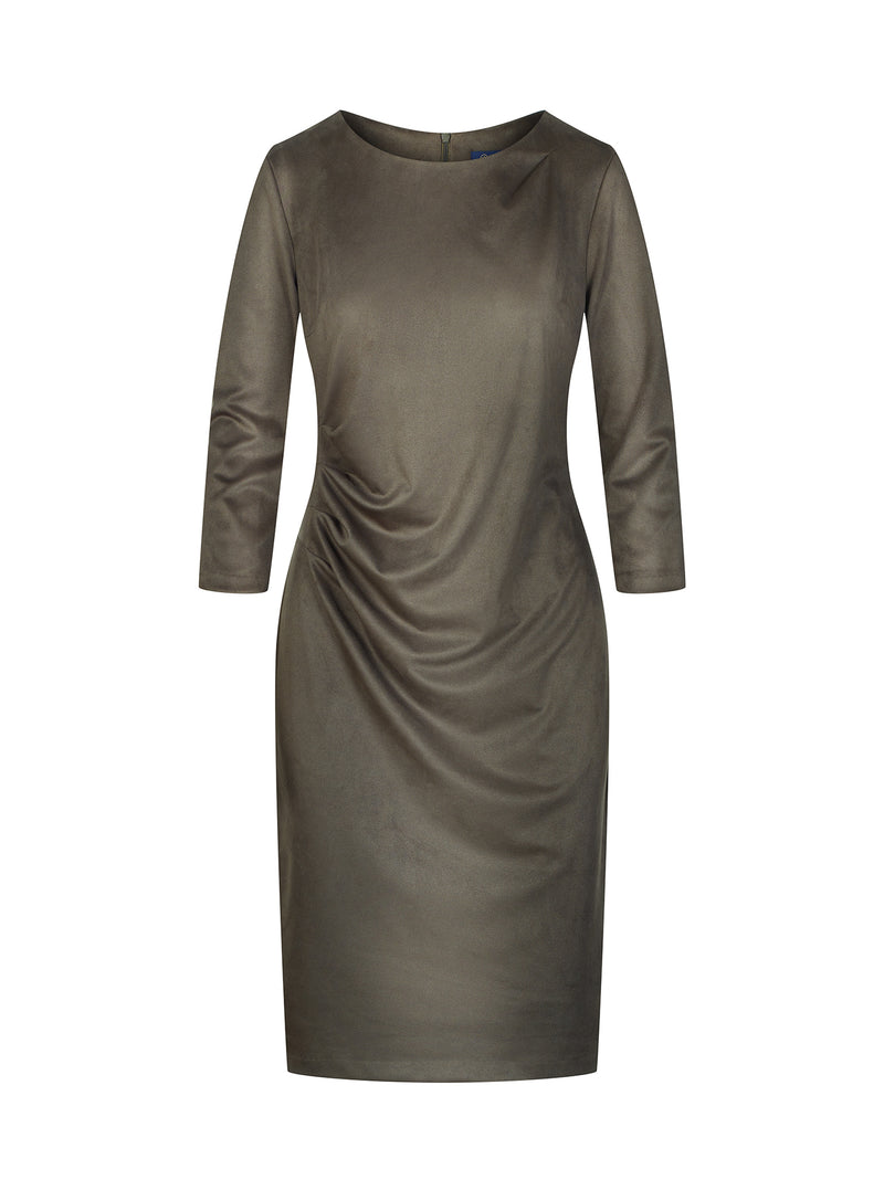 Kleid Charlotte, Oliv