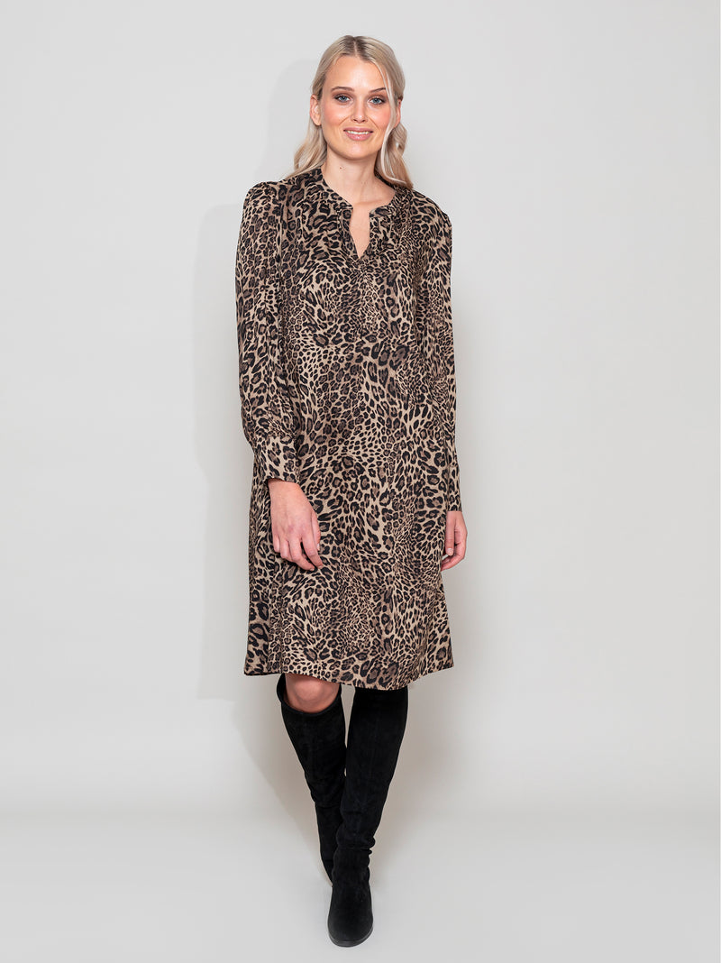 Kleid Haylie, Original Leo Print