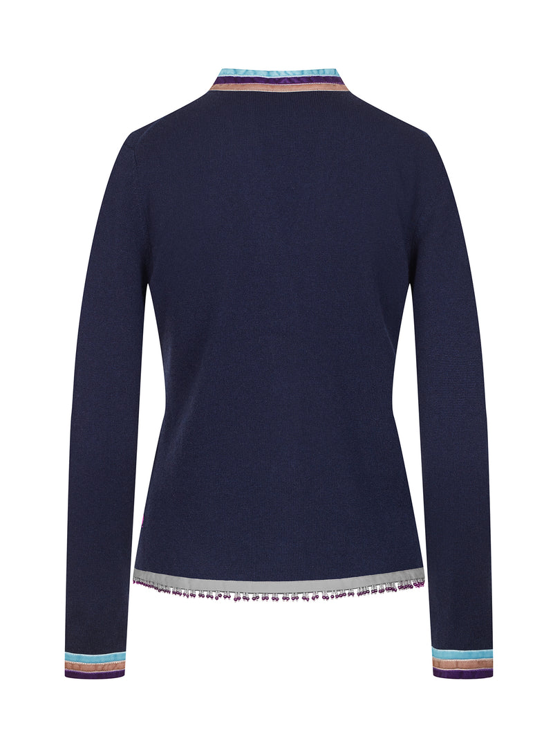 Strickjacke, Rosali Marine