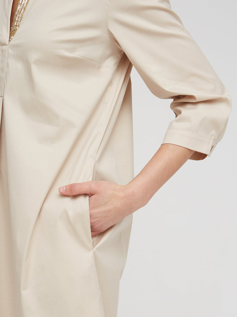 Freizeitkleid Kira, Sand