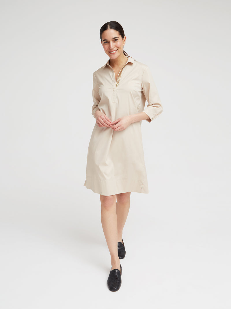 Freizeitkleid Kira, Sand