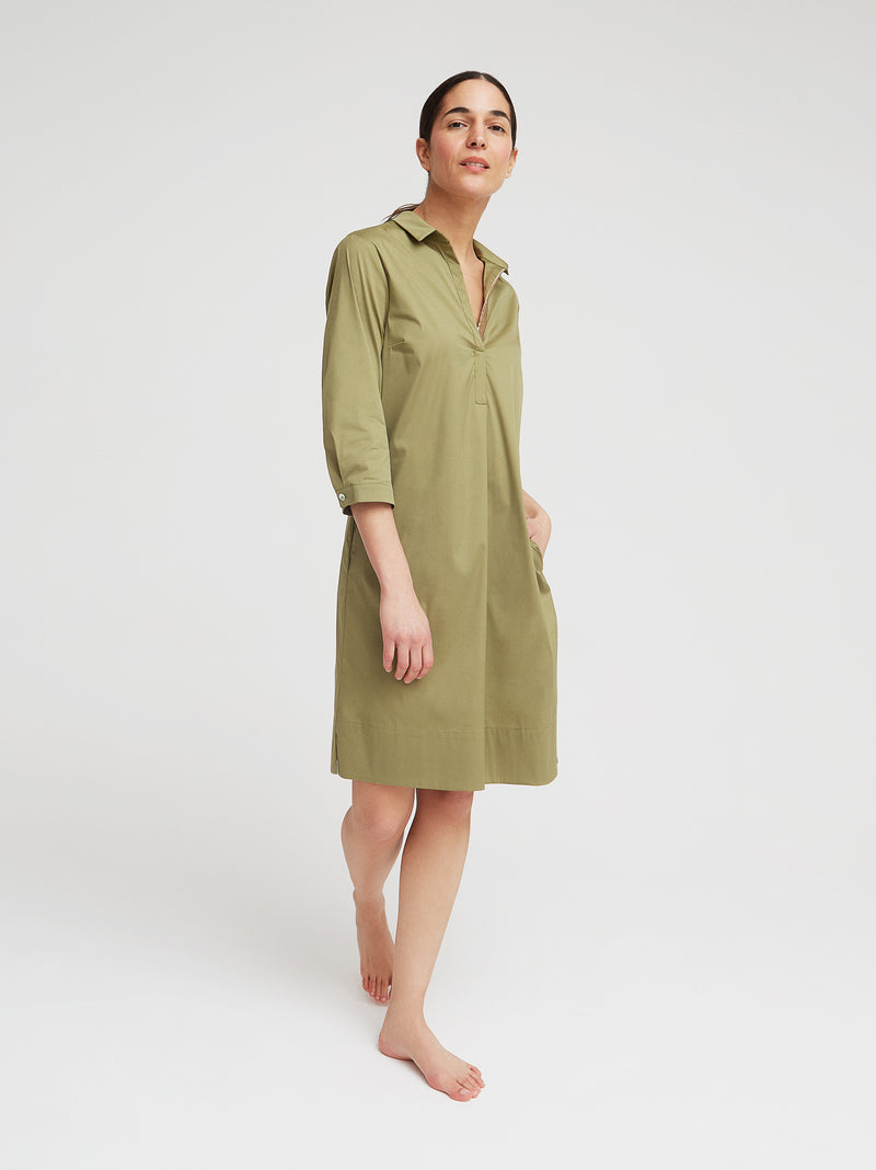 Freizeitkleid Kira, Khaki