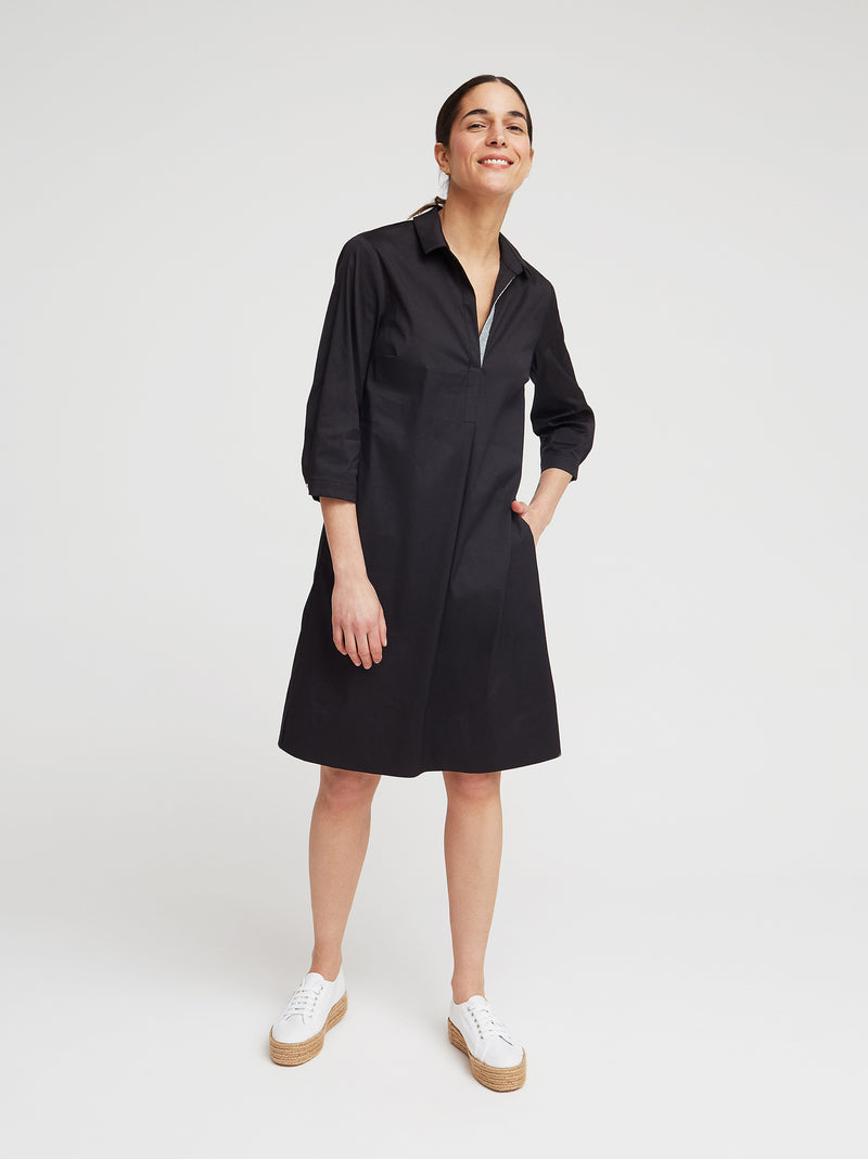 Freizeitkleid Kira, Schwarz