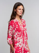 Kleid Rea, Pink Makro Print