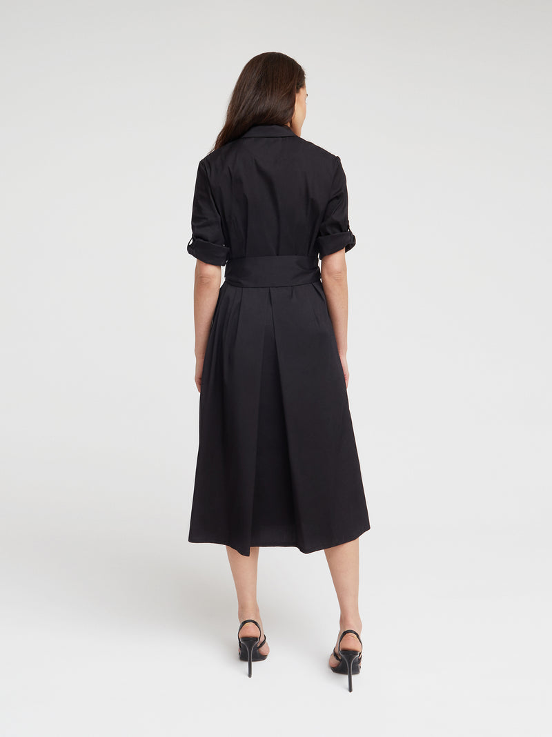Maxikleid Evelina, Schwarz