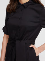 Maxikleid Evelina, Schwarz