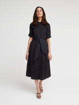 Maxikleid Evelina, Schwarz