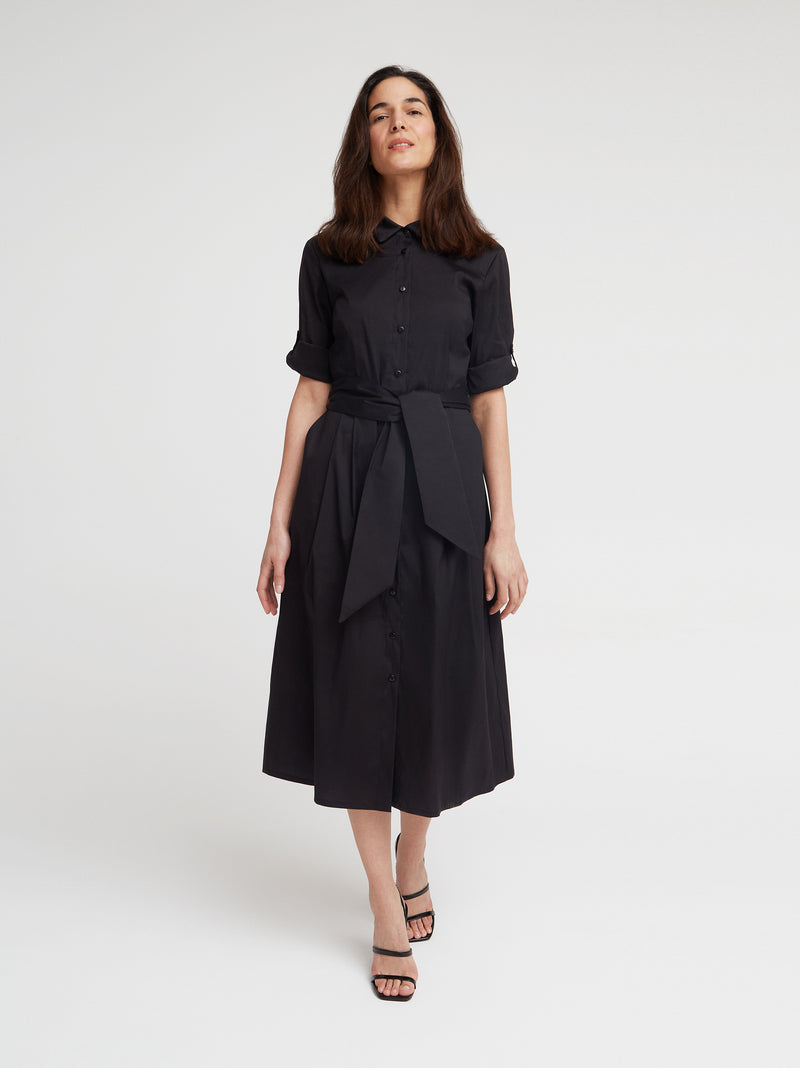 Maxikleid Evelina, Schwarz