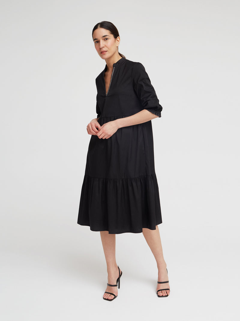 Freizeitkleid Zuri, Schwarz