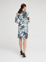 Freizeitkleid Salvia, Gitane Flower Print