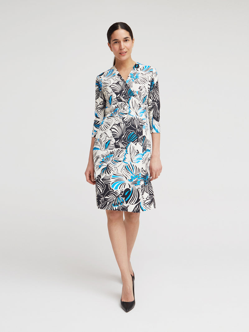 Freizeitkleid Salvia, Gitane Flower Print