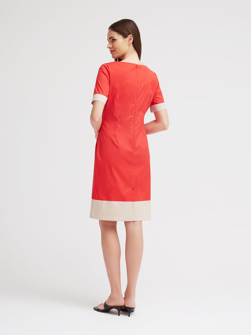Freizeitkleid Gesa, Rot