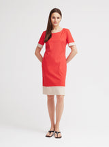 Freizeitkleid Gesa, Rot