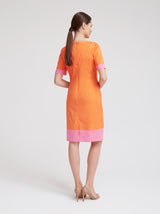 Freizeitkleid Gesa, Orange