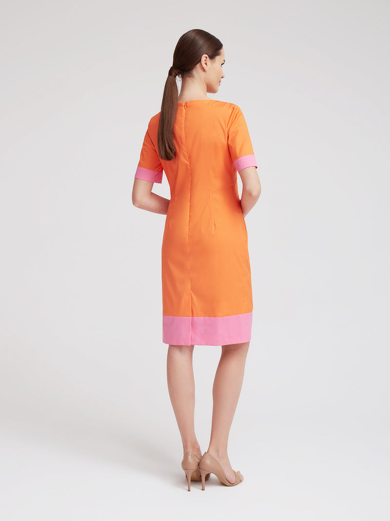 Freizeitkleid Gesa, Orange