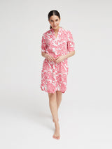 Kleid Fiore, Pink Porzellan Print