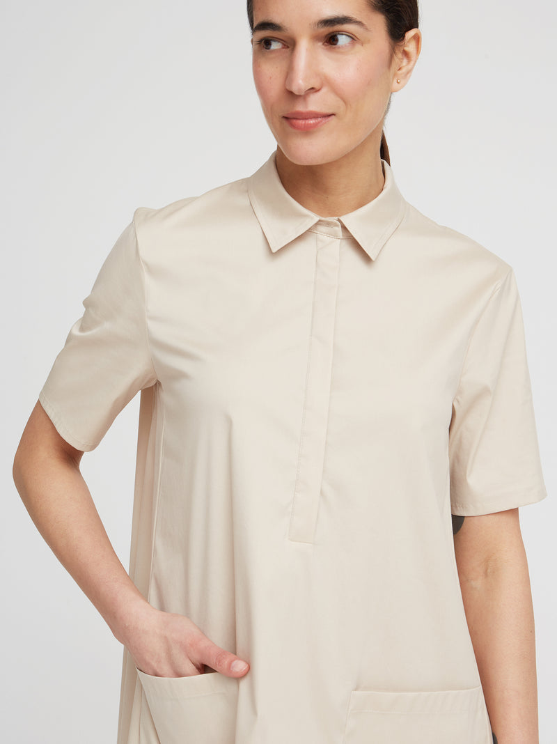 Hemdblusenkleid Pippa, Sand
