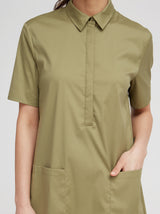 Hemdblusenkleid Pippa, Khaki