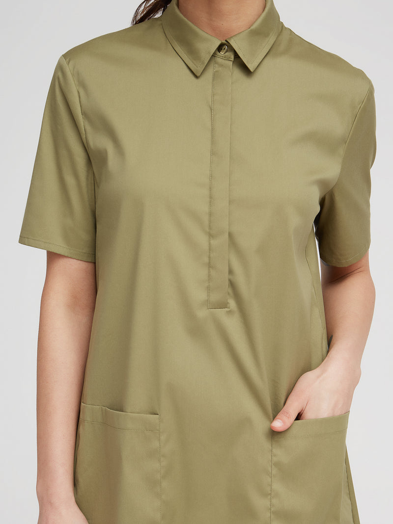 Hemdblusenkleid Pippa, Khaki
