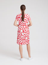 Kleid Ellin, Kirsche Graphic Print