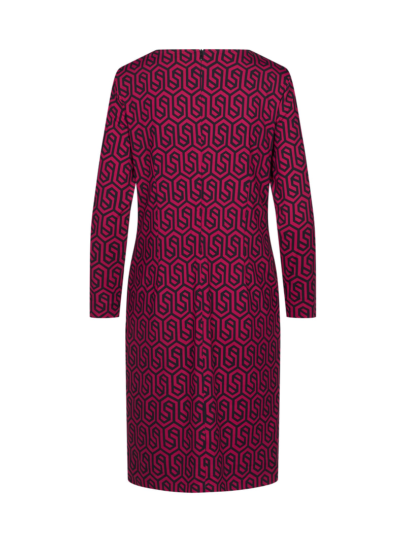 Kleid Donatella, Himbeere