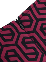 Kleid Donatella, Himbeere