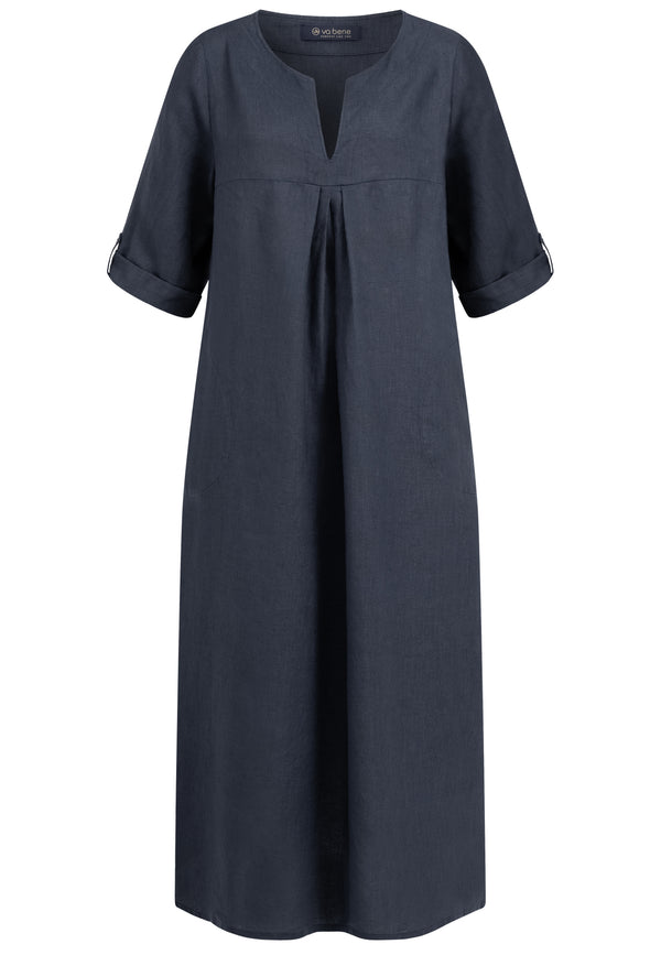Leinenkleid Claire Marine
