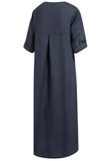 Leinenkleid Claire Marine