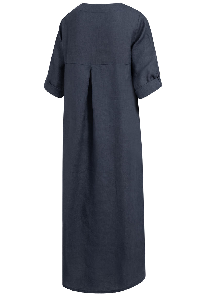 Leinenkleid Claire Marine