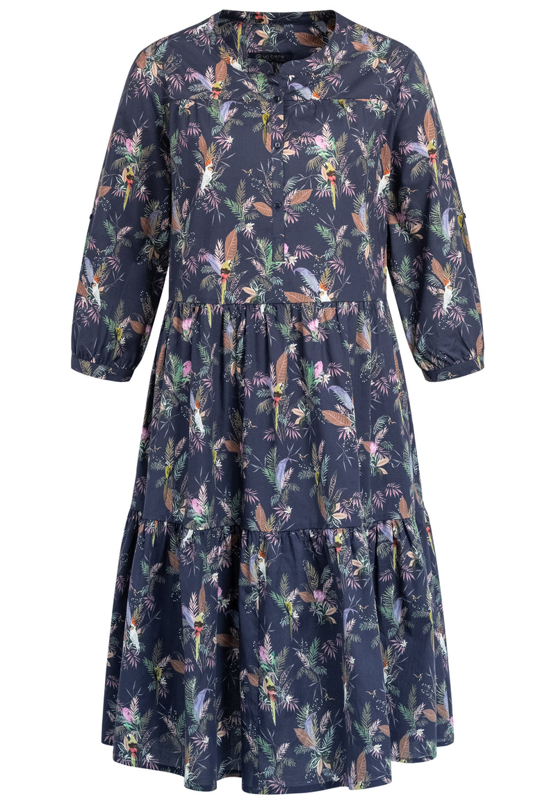 Freizeitkleid Nika Marine - Allover Print