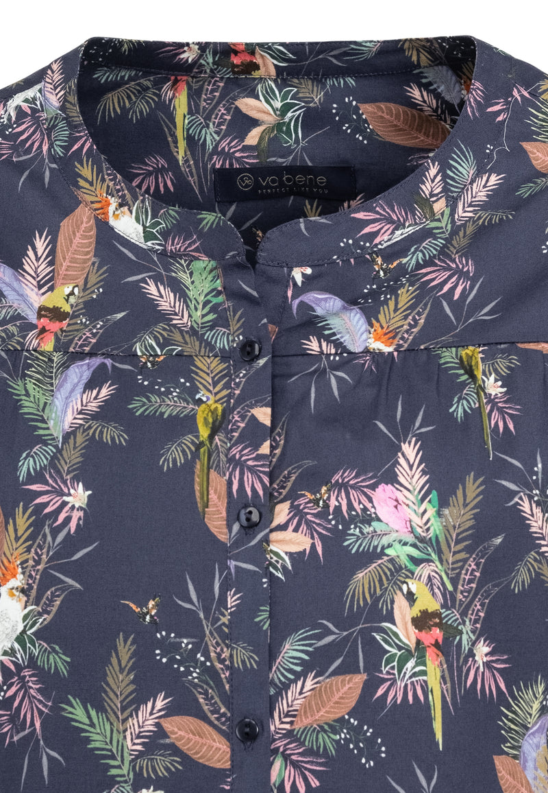 Freizeitkleid Nika Marine - Allover Print