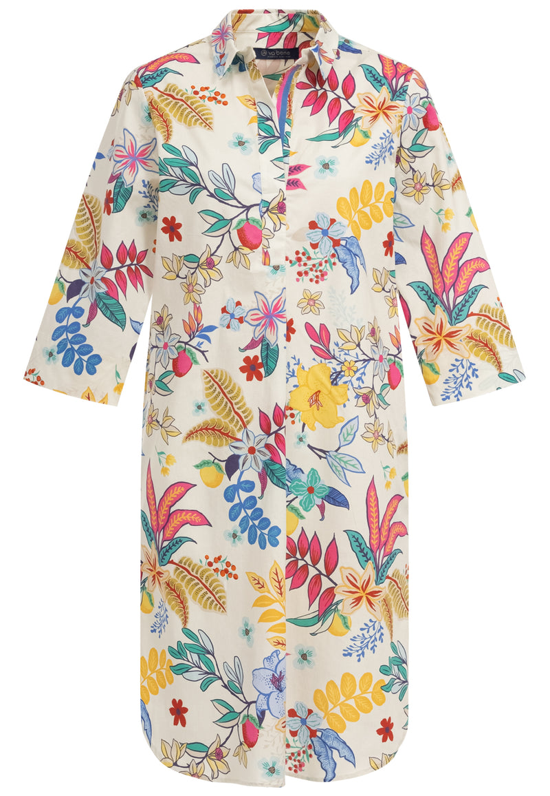 Freizeitkleid Grazia Offwhite - Allover Print