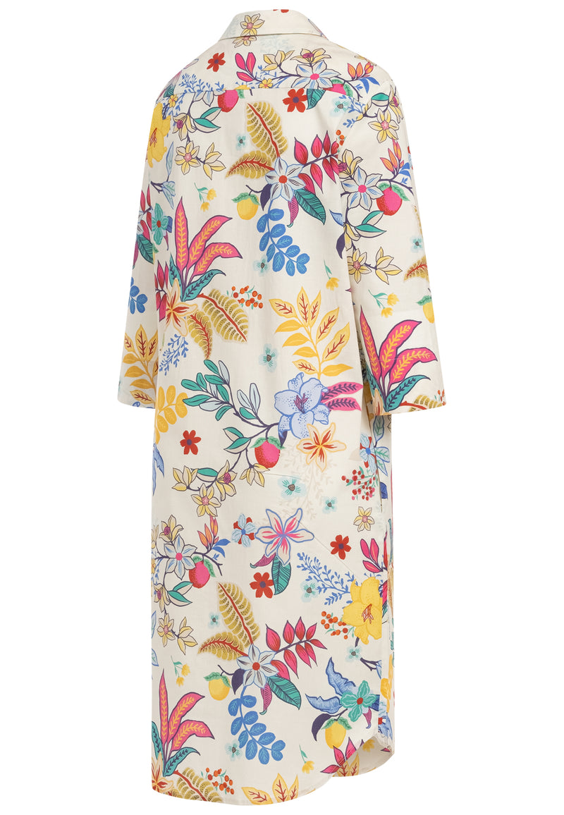 Freizeitkleid Grazia Offwhite - Allover Print