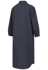 Hemdblusenkleid Romy Blaugrau